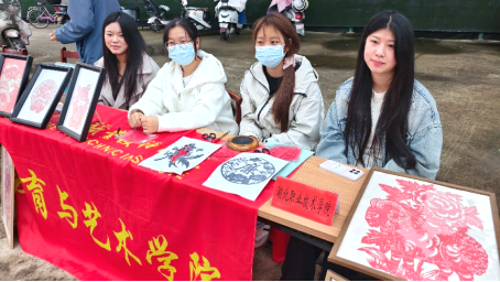 教育与艺术学院受邀参加“理响澴川·爱在重阳”文明实践活动
